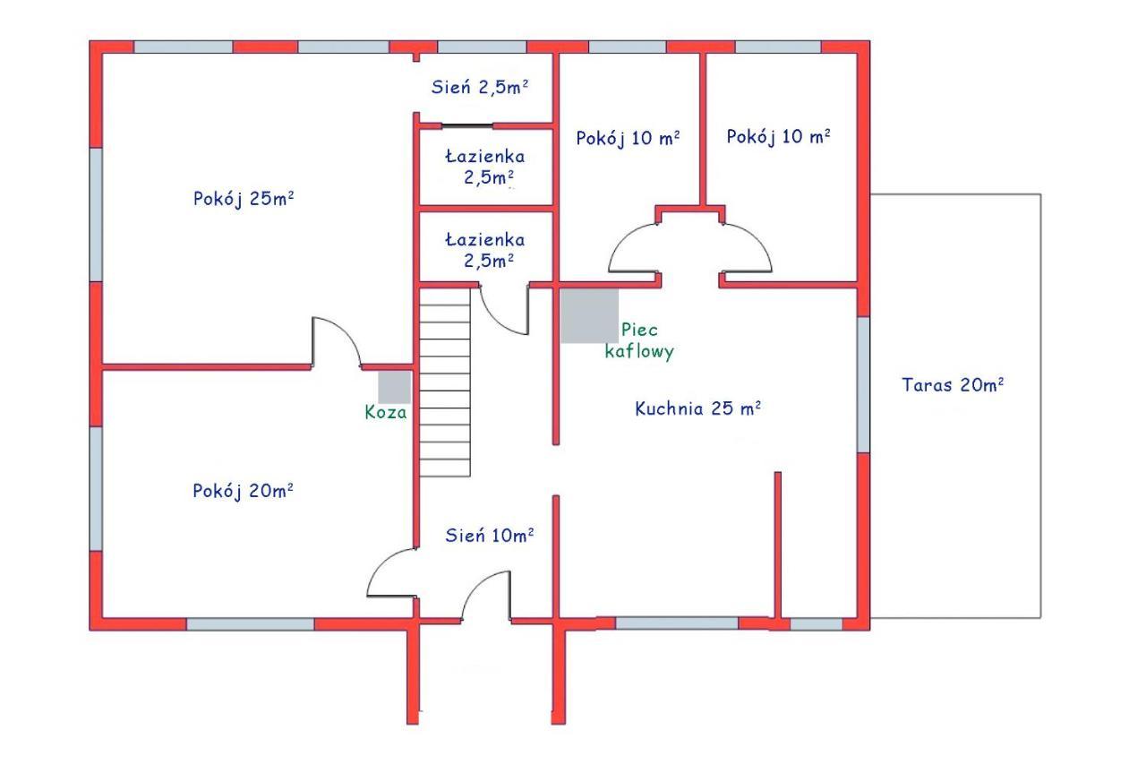 Holiday home Domek Na Warmii